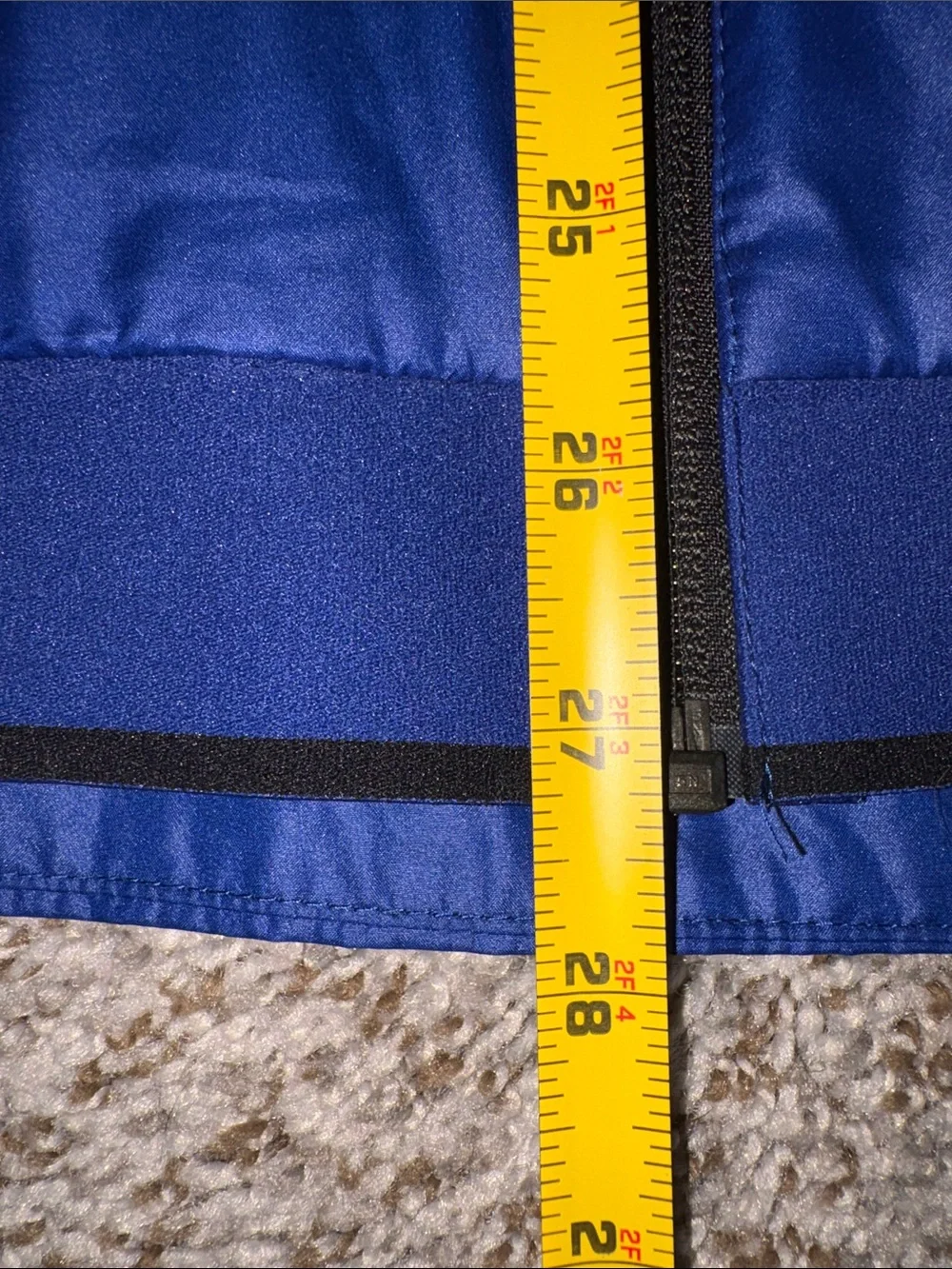 Nike Dri-FIT Men's Jacket - Royal Blue with Black Trim